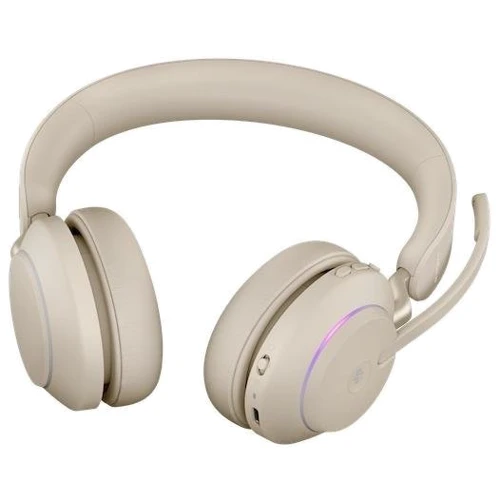 Наушники Jabra Evolve2 65 Link380c MS Stereo Beige (26599-999-898): Тип конструкции накладные