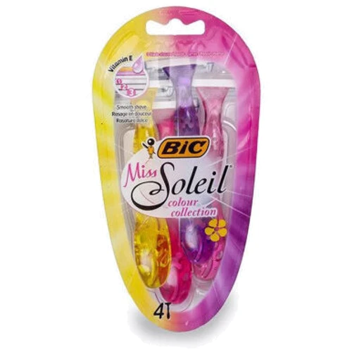 BIC Miss Soleil Colour Набір бритв без змінних картриджів 4 шт.