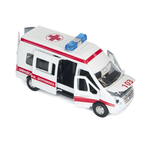 Автомодель - Ford Transit Реанимация (свет, озвуч. укр.яз.)