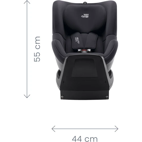 Автокресло Britax Römer Dualfix M Plus Night Blue (2000039725): Оснащение Вращающееся на 360° сиденье облегчает и экономит множество задач