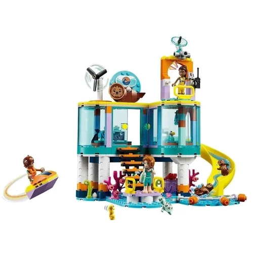 Конструктор LEGO Friends Морской спасательный центр (41736): Количество деталей, шт. 376