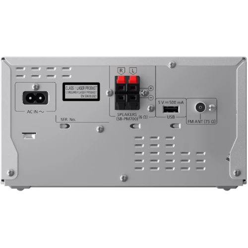 Музыкальный центр Panasonic SC-PM700EE-S фото 3