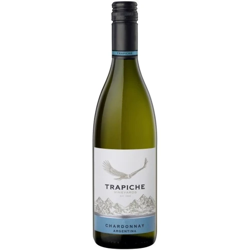 Вино Trapiche Vineyards Chardonnay белое сухое 0.75л (VTS3701310)
