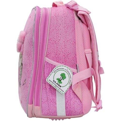 Рюкзак-черепашка Mini CLASS 2103C Owls, 2 отд., 35x27x16см: Корпус рюкзака Каркасный