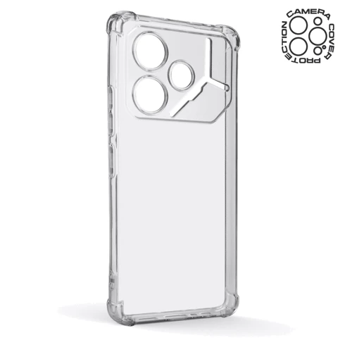 Чохол для телефона ArmorStandart Air Force Camera cover Transparent for Tecno Pova 6 (LI7) (ARM78225): Колір прозрачный