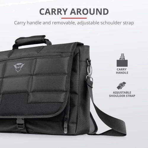 Сумка для ноутбуков Trust 15.6" GXT 1270 Bullet Black (23311) фото 10