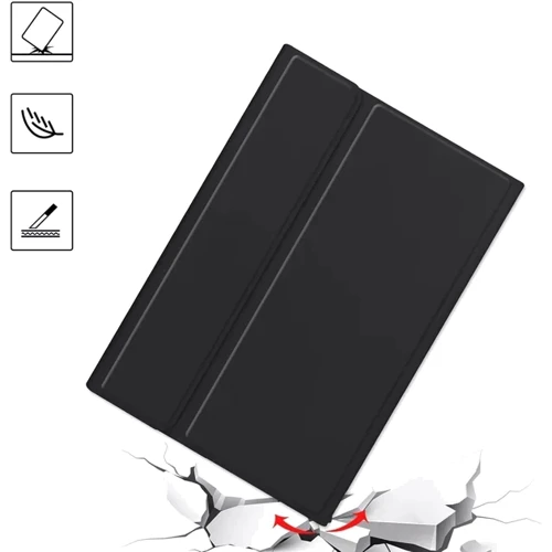 Аксесуар для планшетних ПК BeCover Case Smart Keyboard TouchPad Black для Lenovo Tab M10 TB328F (3rd Gen) 10.1 (712387): Матеріал полиуретан