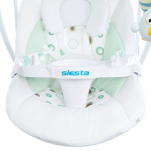 Укачивающий центр Mioobaby Siesta Зеленый: Конструкция опоры без колесиков