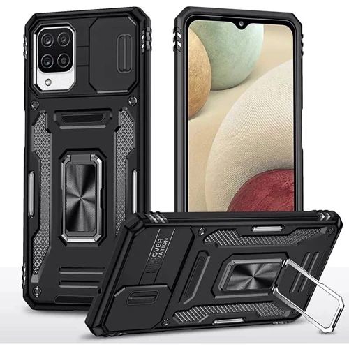 Чохол для телефона Mobile Case Camshield Army Ring Black для Samsung M536 Galaxy M53 5G: Сумісність Samsung M536 Galaxy M53 5G