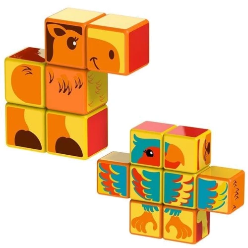 Магнітні кубики Geomag Magicube Safari Park Сафарі (135): Вік 1-2.5 года