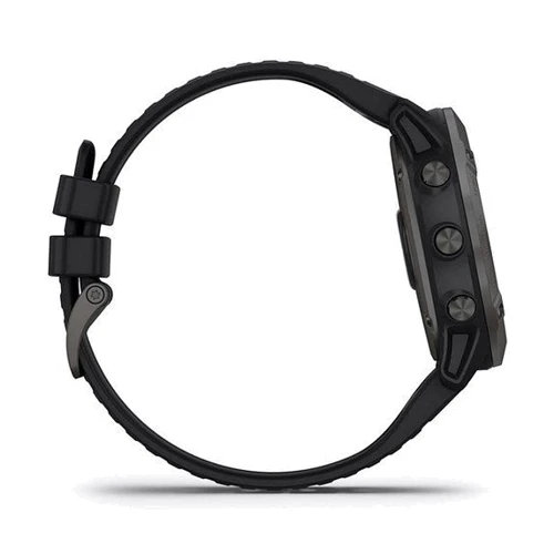 Смарт-часы Garmin Fenix 6X Pro Solar Titanium Carbon Grey DLC with Black Band (010-02157-21): Тип гаджета Взрослые смарт часы