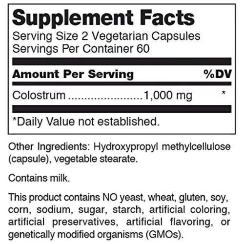 Douglas Laboratories Colostrum Колострум 120 капсул: Форма випуску капсули