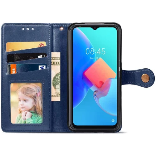 Чохол для телефона Mobile Case GETMAN Gallant Blue для TECNO Spark 8C: Тип чохол книжка