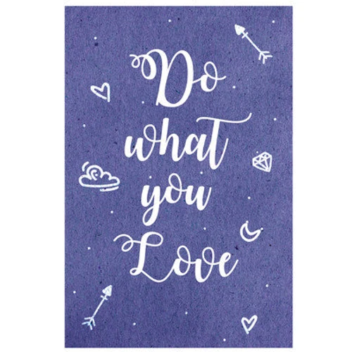 Открытка PAPAdesign Do what you love синий