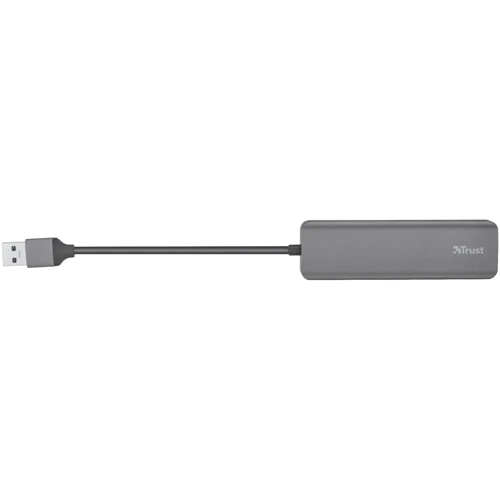 Адаптер Trust Adapter Halyx USB to 4xUSB Grey (23327_TRUST) фото 5