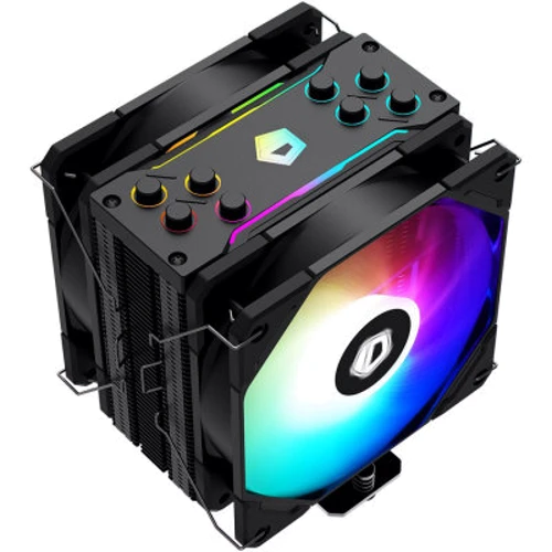 Кулер ID-Cooling SE-224-XT ARGB DUET: Регулировка оборотов широтно-импульсная модуляция (PWM)