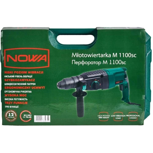 Перфоратор Nowa M 1100sc: Харчування От сети