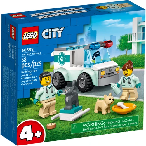 Конструктор LEGO Animal ambulance Фургон ветеринарной скорой помощи (60382)