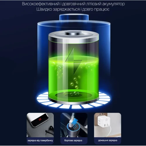 Автомобильный компрессор Inspire P08 с аккумулятором (INS-P08)