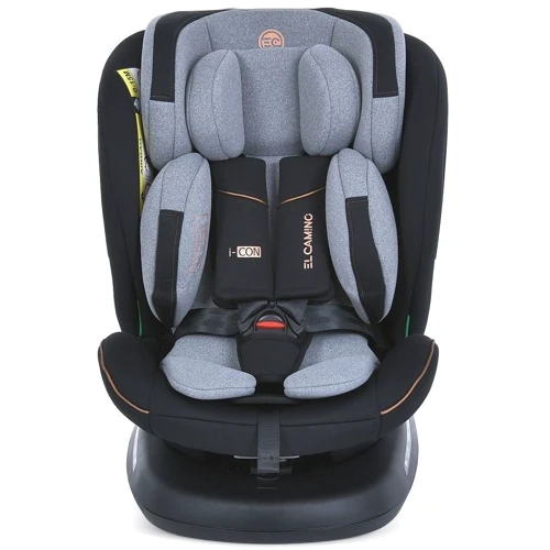 Автокресло El Camino ME 1117 I-CON Melange Ultimate Gray фото 5