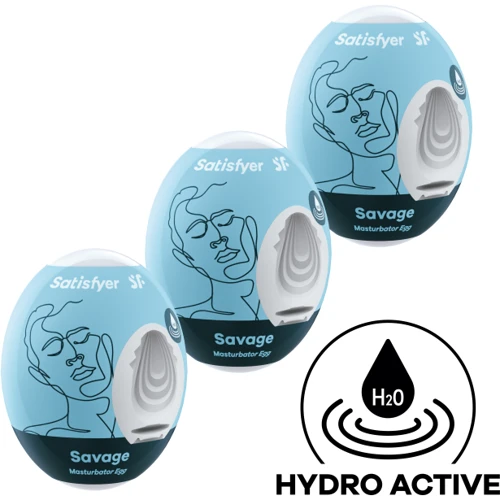 Набор мастурбаторов Satisfyer Masturbator Egg 3er Set Savage