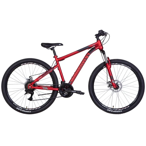 Велосипед 27.5 Discovery TREK AM DD 2022 красный OPS-DIS-27.5-040
