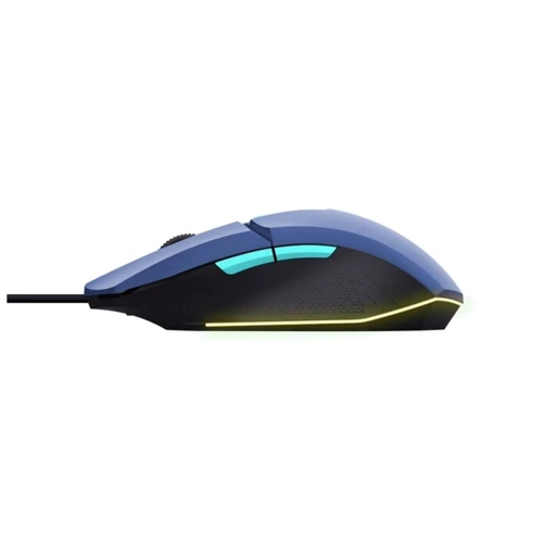 Мышь Trust GXT 109 Felox RGB Blue (25067): Эргономика симметричная для левшей