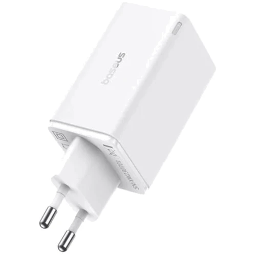 Зарядное устройство Baseus Wall Charger GaN6 Pro 2хUSB-C+2xUSB 65W White With USB-C Cable (P10162701213-00)