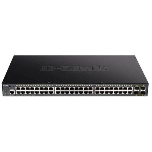 Мережевий комутатор D-Link DGS-1250-52XMP: Порти комбінований