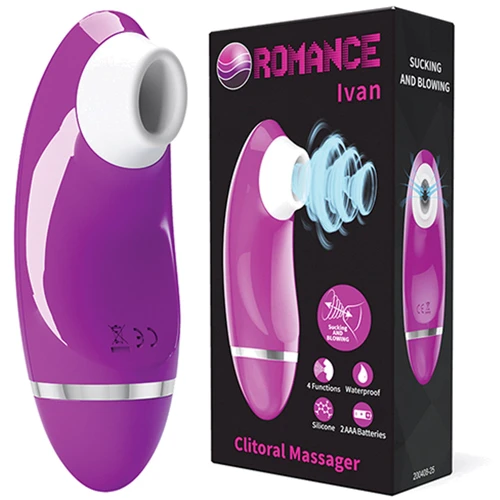Клиторальный стимулятор Romance Ivan Clitoral Massager Purple