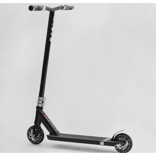 Самокат трюковий Best Scooter чорний (N-16180): Тип коліс литі