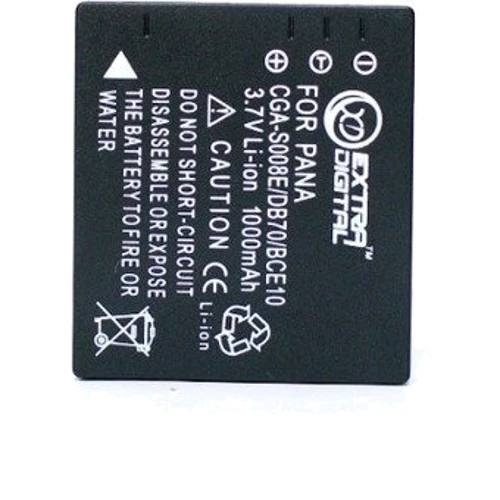 Аккумулятор ExtraDigital Panasonic CGA-S008, Ricoh DB-70