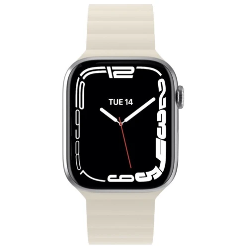 Аксесуар для Watch Switcheasy Skin Silicone Magnetic Watch Band Starlight (MAW801078SI22) для Apple Watch 38/40/41mm: Сумісність Apple Watch 41mm, Apple Watch 40mm, Apple Watch 38mm