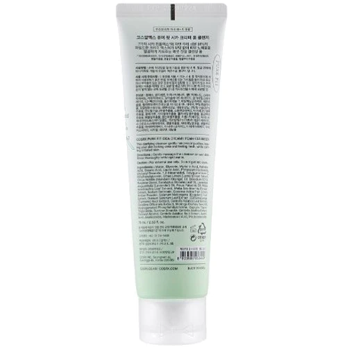 COSRX Pure Fit Cica Creamy Foam Cleanser Очищающая кремовая пенка для умывания 150 ml: Время применения Универсальный