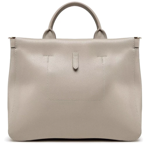 Сумка жіноча Furla Palazzo S Tote світло-сіра (WB00345AX0732M7Y00): Фактура Матовая, Гладкая