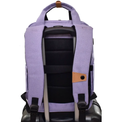 Рюкзак Semi Line Lilac сириневый (L2005-9): Фактура Тканая, Матовая