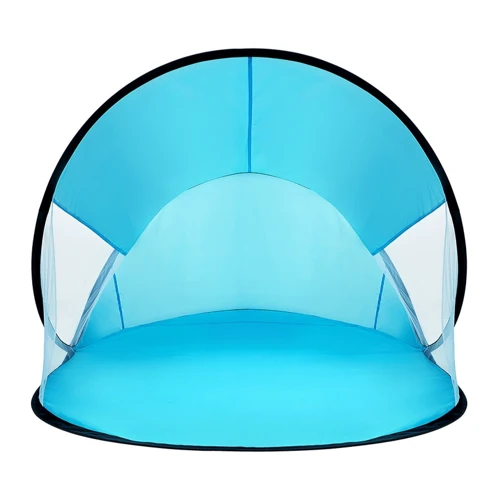 Палатка 4FIZJO Pop Up пляжная бело-голубая 120 x 190 см (4FJ0223)