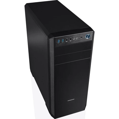 Корпус Modecom AT-OBERON-PR-10-000000-LE: Материал передней панели сталь