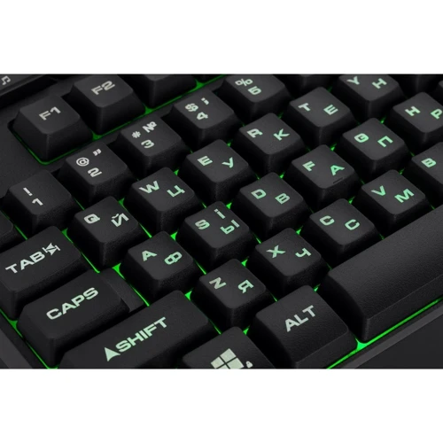 Клавиатура 2E Gaming KG340 LED USB Black (2E-KG340UBK): Количество клавиш 104