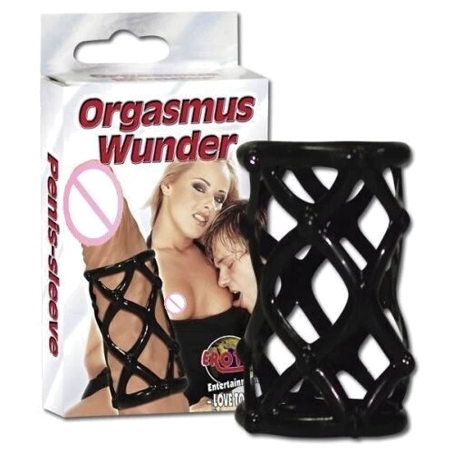 Насадка эрекционная Orgasmus Wunder черная