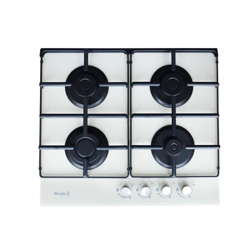 Варильна поверхня газова Borgio 6270 (White Glass)