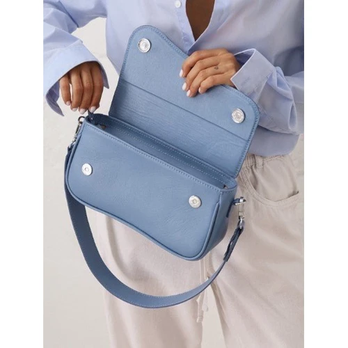Жіноча сумка багет The Wings Nona блакитна (TW-Nona-light-blue): Країна виробник Украина
