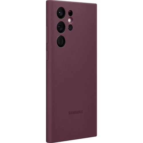 Аксессуар для смартфона Samsung Silicone Cover Burgundy (EF-PS908TEEGRU) for Samsung S908 Galaxy S22 Ultra: Материал силикон