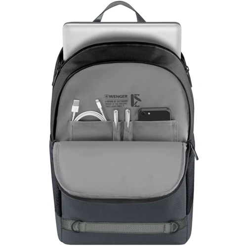 Сумка для ноутбука Wenger 16" Next Tyon Black (653182): Місткість ноутбук, блок питания, аксессуары