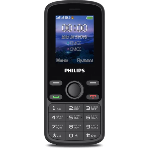 Мобильный телефон Philips E111 Black (UA UCRF): Камера нет