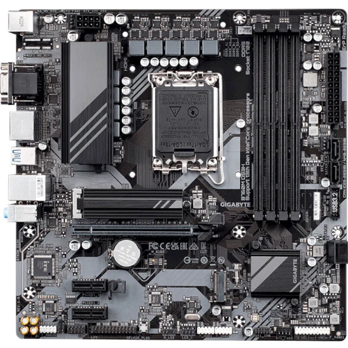 Gigabyte B760M DS3H: Оперативная память 4xDDR5 7600 МГц, до 192 ГБ