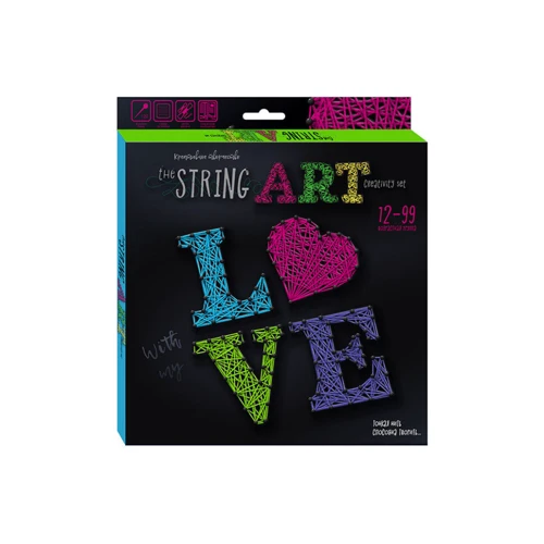 Набір креативного творчості The STRING ART (STRA-01): Вид Стринг Арт