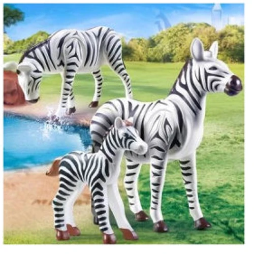 Конструктор Playmobil Family fun Зебры с детенышом (70356): Производитель Playmobil