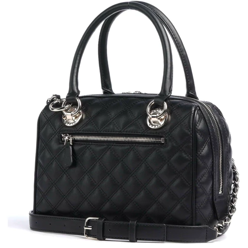 Женская сумка саквояж Guess Cessily Box Satchel черная (HWEV7679050-BLA): Пол Женский