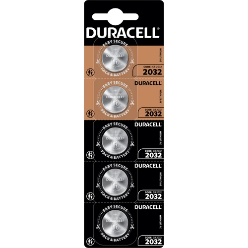 Duracell CR-2032 bat(3B) Lithium 5шт 5007682